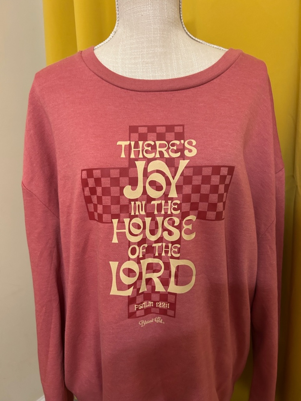 Blessed Girl Graphic Sweatshirt - Baggy XL -Lightweight